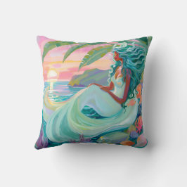 Mermaid Square Kissen