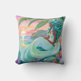Mermaid Square Kissen