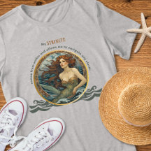 Mermaid-Stärke Inspiration-Shirt