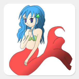 Mermaid Sticker Anime