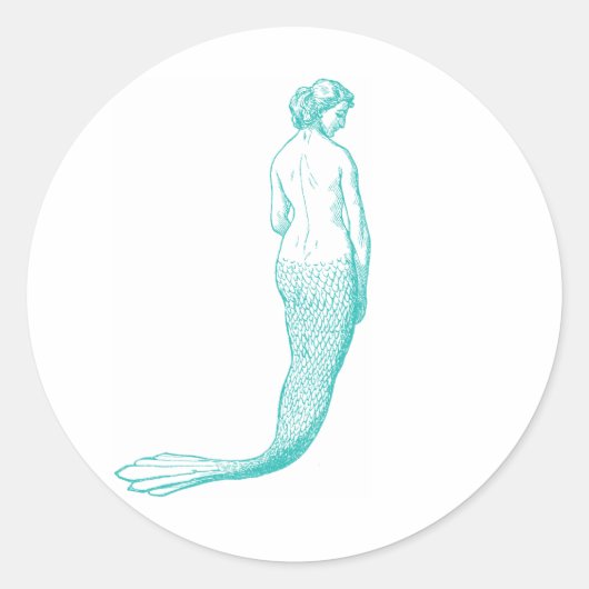 Mermaid Stickers (Vorderseite)
