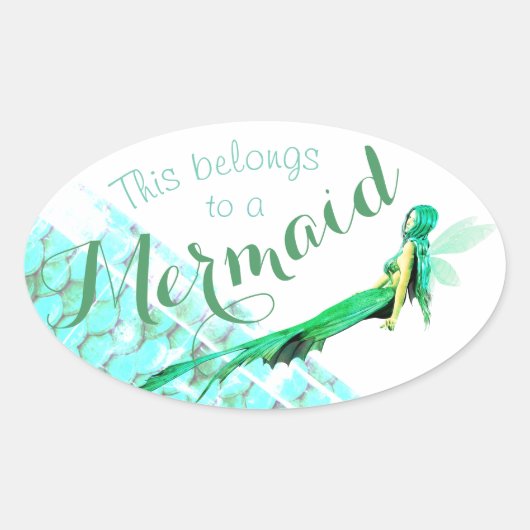 Mermaid Stickers (Vorderseite)