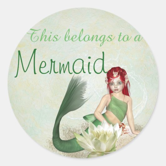 Mermaid Stickers (Vorderseite)