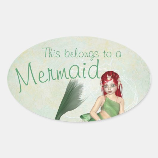 Mermaid Stickers (Vorderseite)