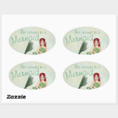 Mermaid Stickers (Blatt)