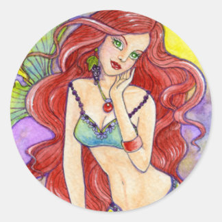 Mermaid Stickers von Ann Howard