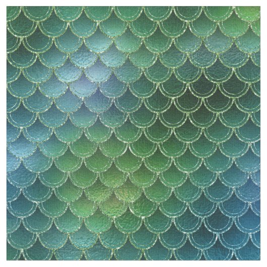 Mermaid Stoff (Nahaufnahme)