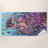 Mermaid Strandtuch (Vorderseite)