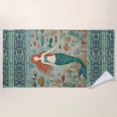 Mermaid Strandtuch (Vorderseite)