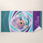 Mermaid Strandtuch (Vorderseite)