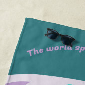 Mermaid Strandtuch (Beispiel)