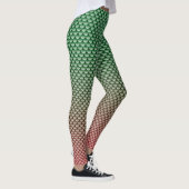 Mermaid Style ~ Green & Red Leggings (Rechts)