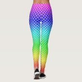 Mermaid Style ~ Vollspektrum Leggings (Rückseite)
