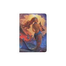 Mermaid Sunset Sea Harn