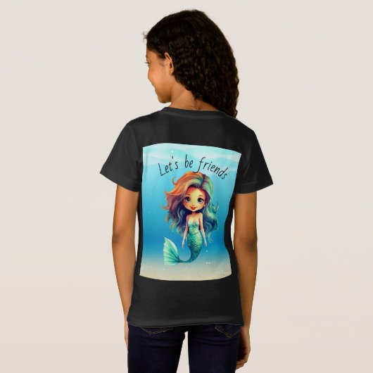 Mermaid T-Shirt (Schwarz voll)