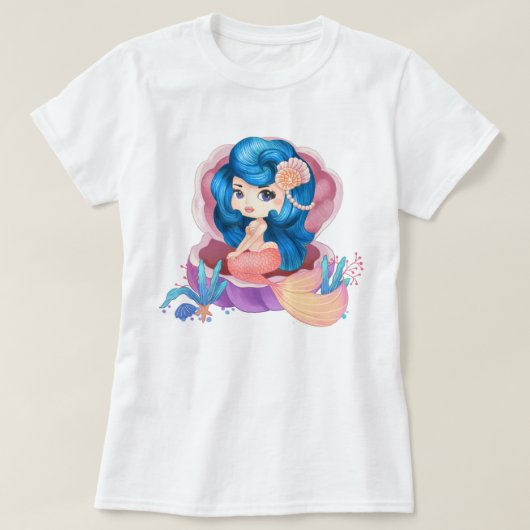 Mermaid T - Shirt (Design vorne)