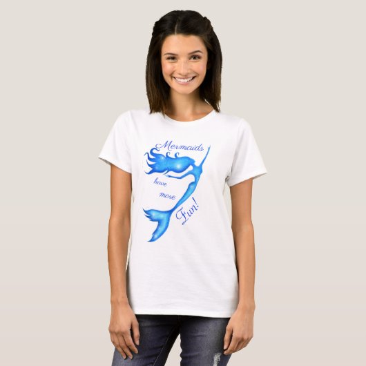 Mermaid-T - Shirt individuell anpassen (Vorne ganz)