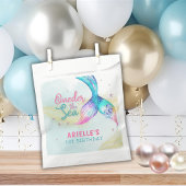 Mermaid Tail Onder the sea 1st birthday Geschenktütchen