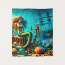 Mermaid Tapestry