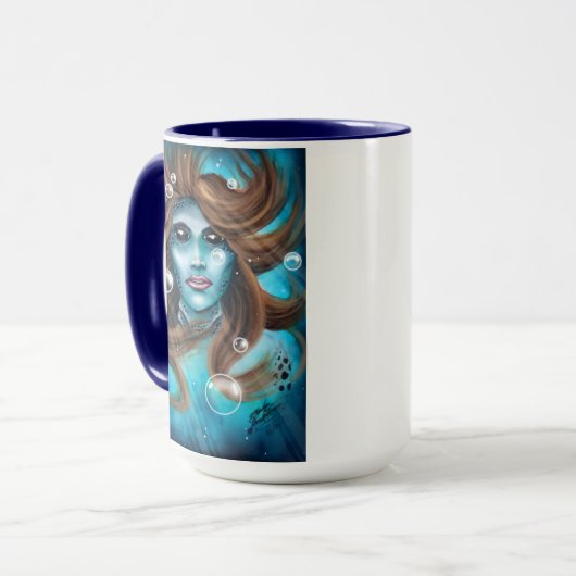 Mermaid Tasse (Vorderseite Links)
