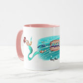 Mermaid Tasse #2 (Vorderseite Links)