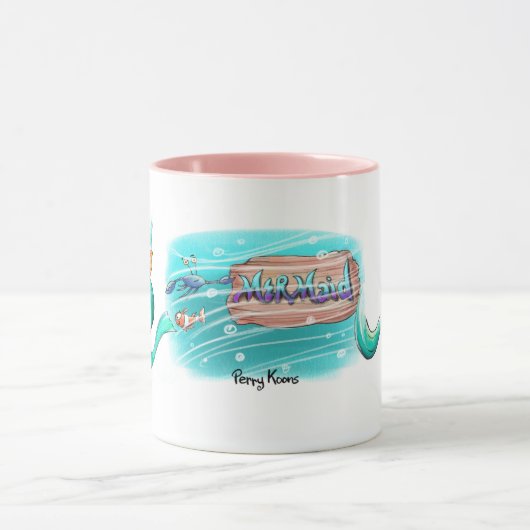 Mermaid Tasse #2a (Zentrum)
