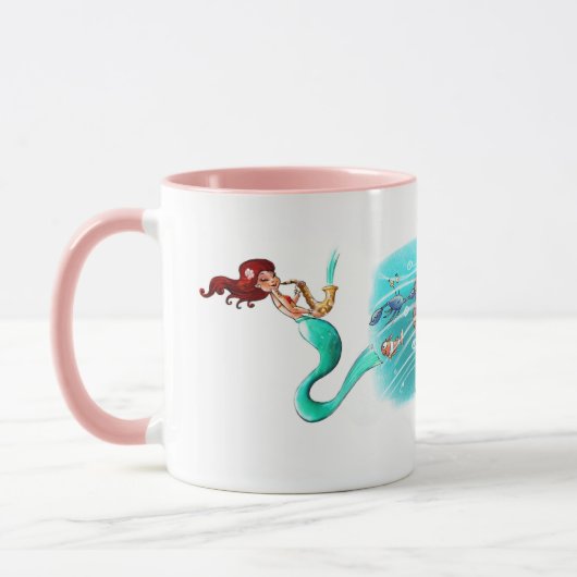 Mermaid Tasse #2a (Links)