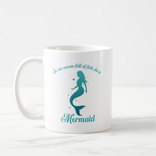 Mermaid-Tasse Kaffeetasse