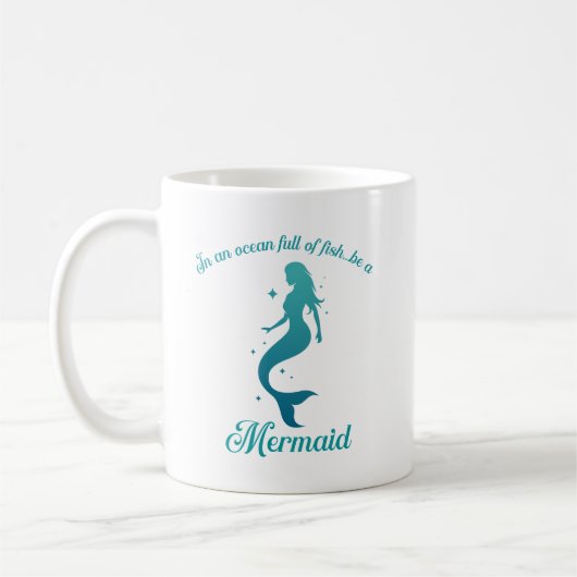 Mermaid-Tasse Kaffeetasse (Links)