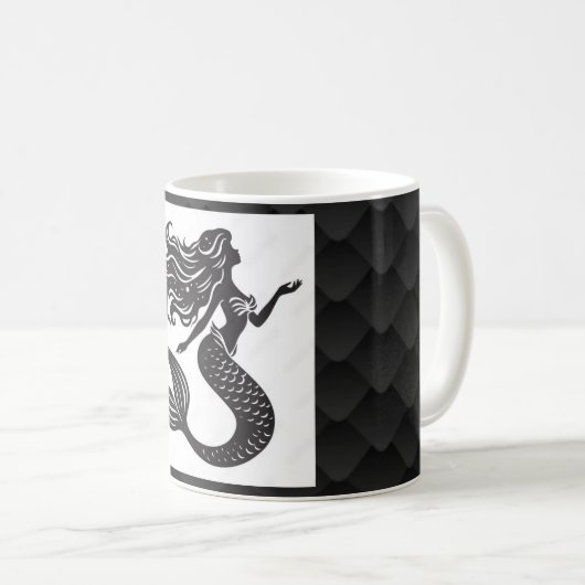 Mermaid-Tasse Kaffeetasse (VorderseiteRechts)
