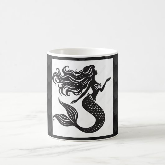 Mermaid-Tasse Kaffeetasse (Mittel)