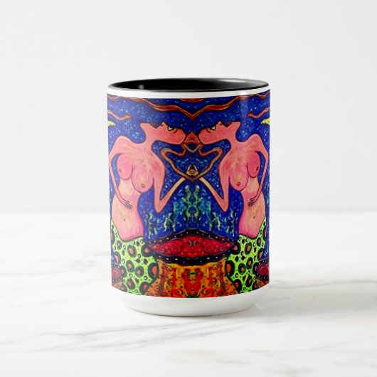 Mermaid-Tasse Tasse (Zentrum)