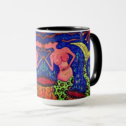 Mermaid-Tasse Tasse (VorderseiteRechts)