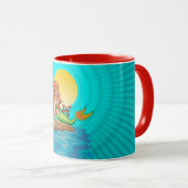 Mermaid-Tasse Tasse (VorderseiteRechts)