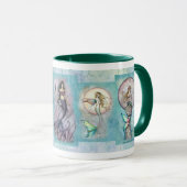 Mermaid-Tasse von Molly Harrison Tasse (VorderseiteRechts)