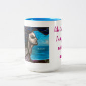 Mermaid-Tasse Zweifarbige Tasse (Mittel)