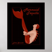 Mermaid Tequila Poster (Vorne)