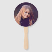 Mermaid Theme Birthday Party Foto Fächer (Rückseite)