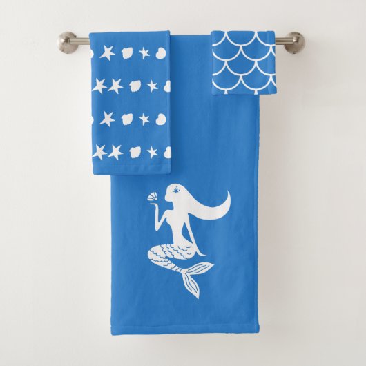 Mermaid Themed Bath Handtuch Set (Insitu)