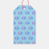 Mermaid themed Birthday Party Guest favorit Geschenkanhänger (Rückseite)