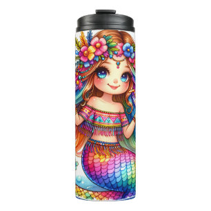 Mermaid - Thermal Tumbler Thermosbecher