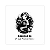 Mermaid This gehört zu Buchzeichen Gummistempel (Prägung)