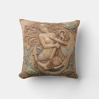 Mermaid Throw Cushion Kissen