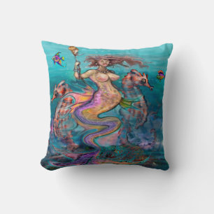 Mermaid Throw Kissen