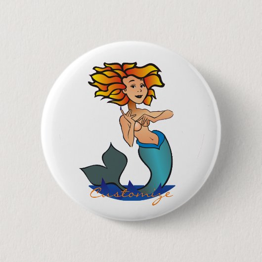 Mermaid Thunder_Cove Button (Vorderseite)