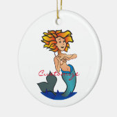 Mermaid Thunder_Cove Keramik Ornament (Links)