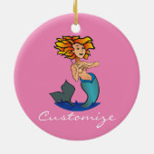Mermaid Thunder_Cove Keramik Ornament (Hinten)