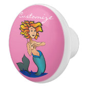 Mermaid Thunder_Cove Keramikknauf (Rechts)