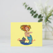 Mermaid Thunder_Cove Postkarte (Stehend Vorderseite)