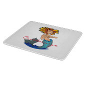 Mermaid Thunder_Cove Schneidebrett (Ecke)